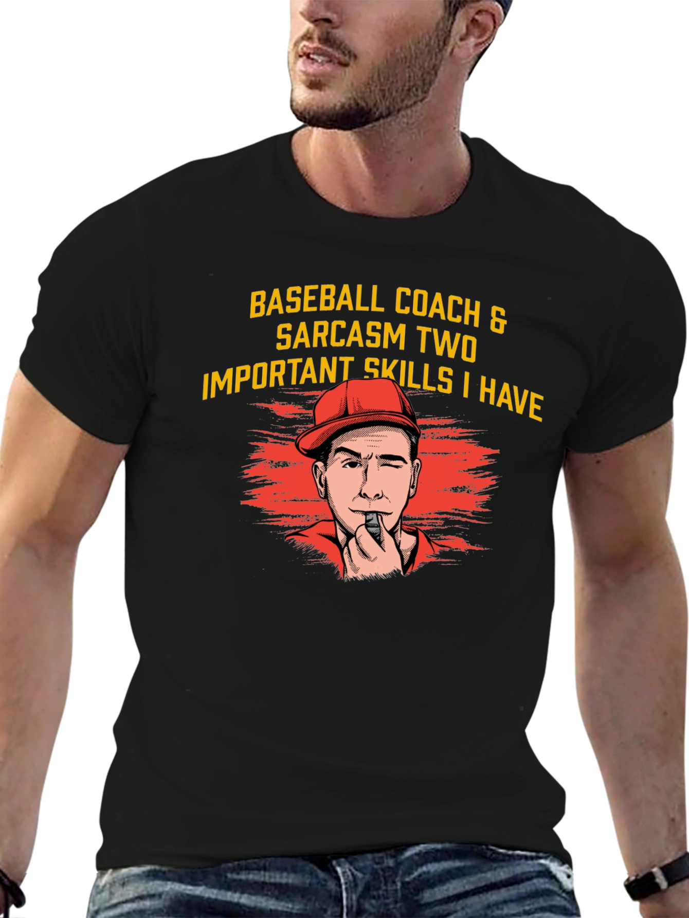 Baseball Coach Sarcasm T-Shirt
