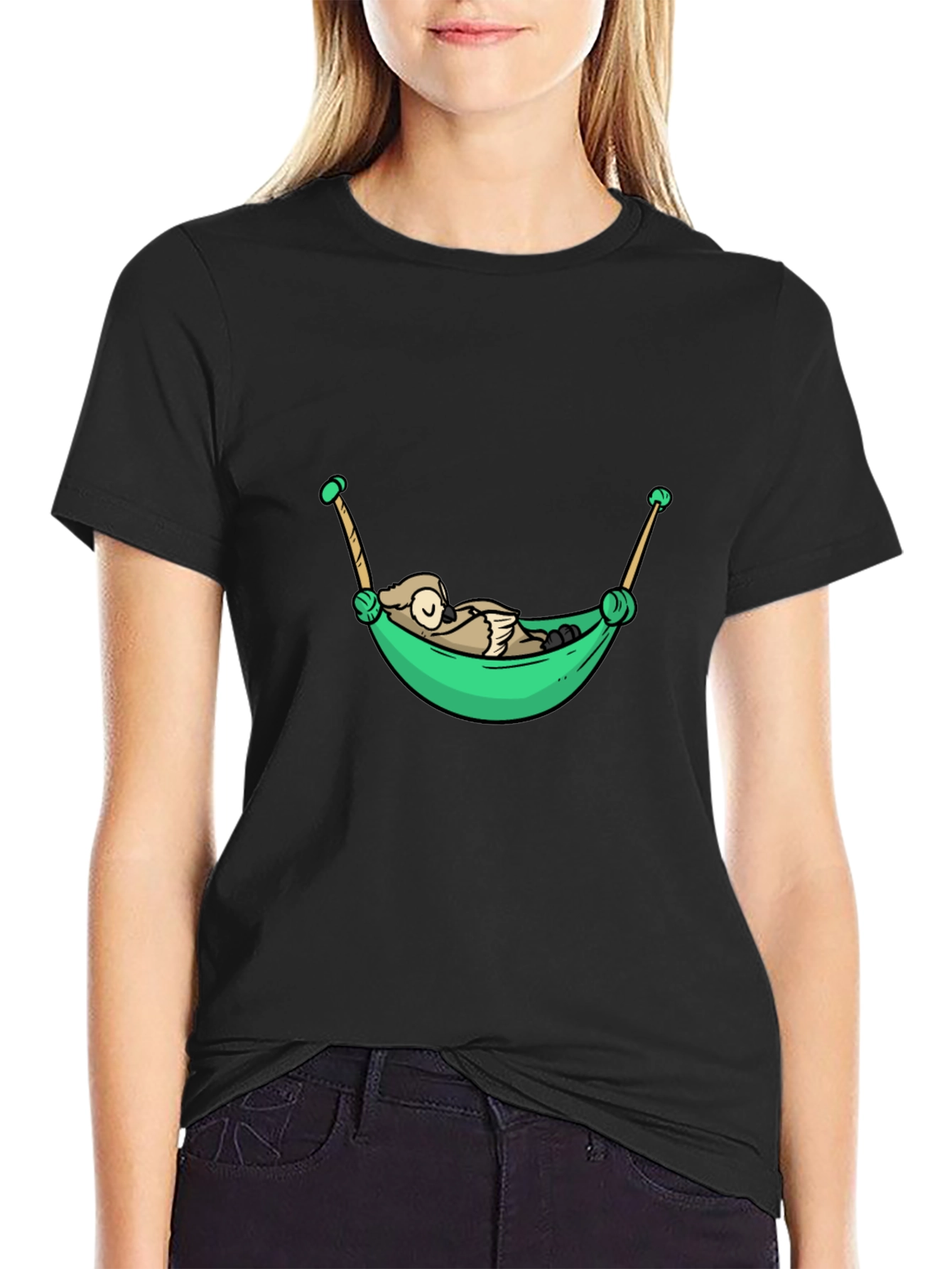 Relaxed Owl Hammock T-Shirt