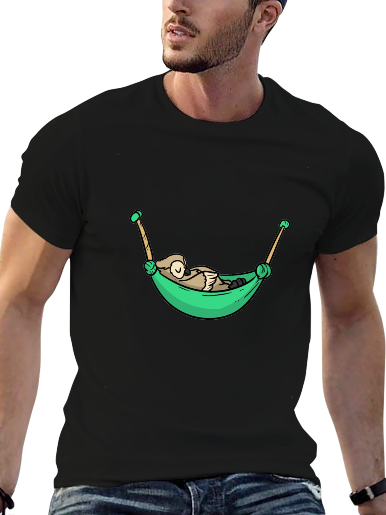 Relaxed Owl Hammock T-Shirt