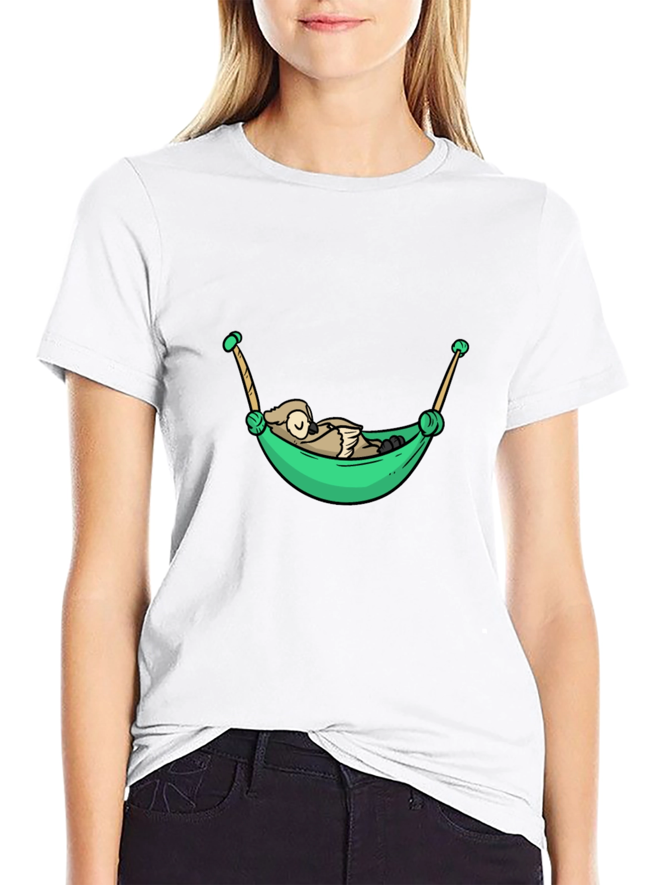 Relaxed Owl Hammock T-Shirt