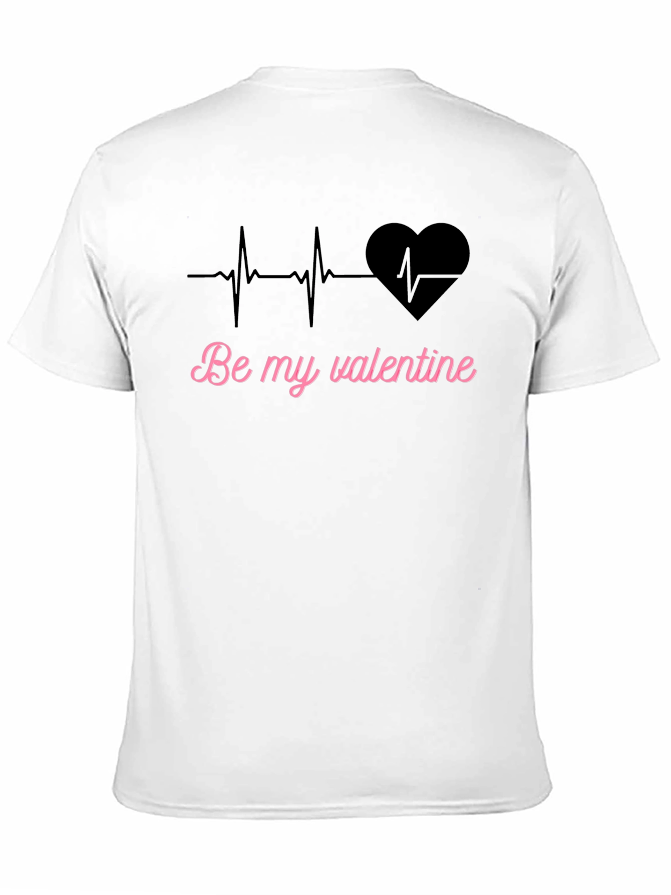 Be My Valentine Heartbeat Graphic Tee