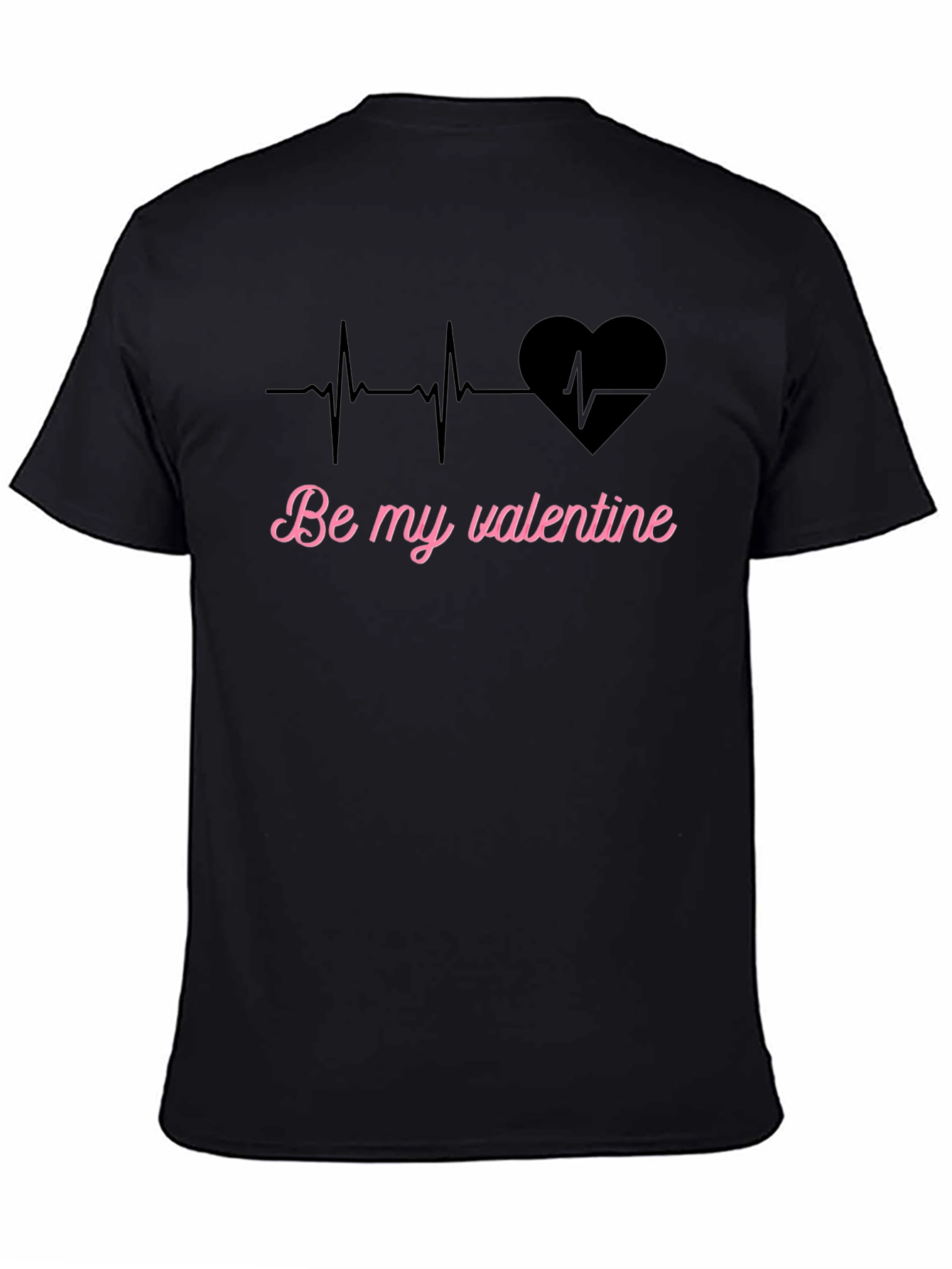 Be My Valentine Heartbeat Graphic Tee