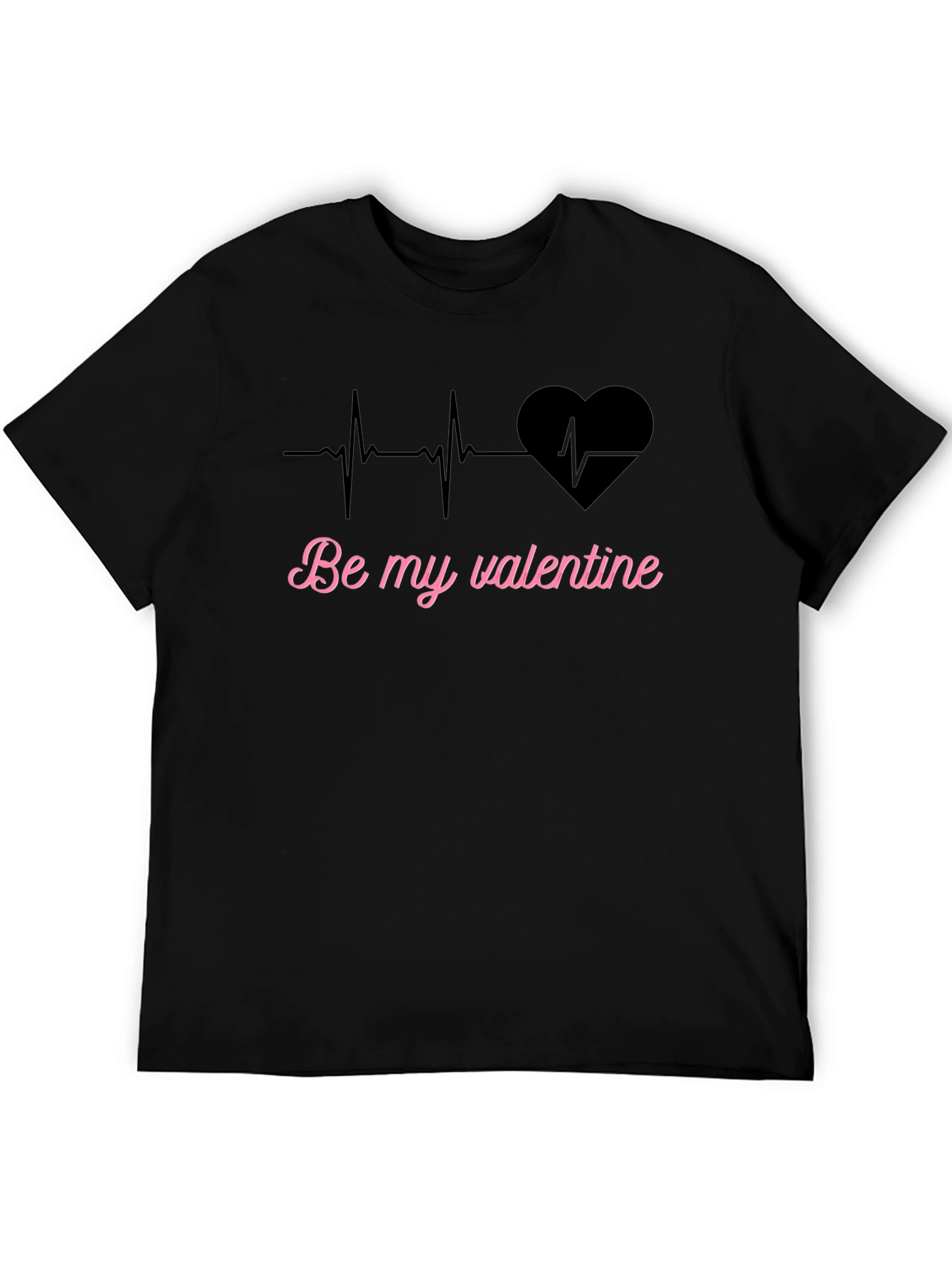 Be My Valentine Heartbeat Graphic Tee