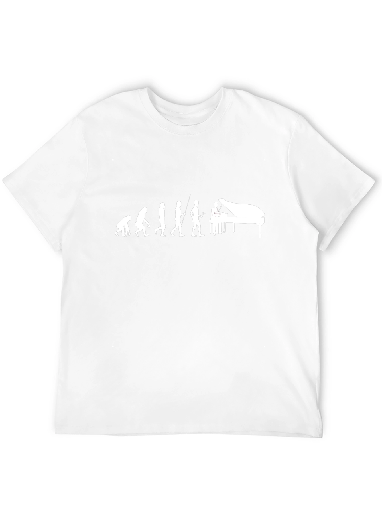 Piano Evolution Black T-Shirt