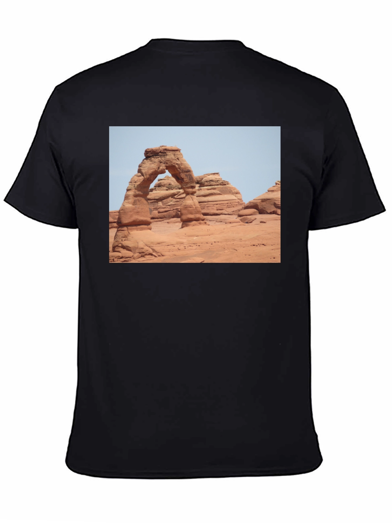Arches National Park Graphic Tee - Black Cotton Blend