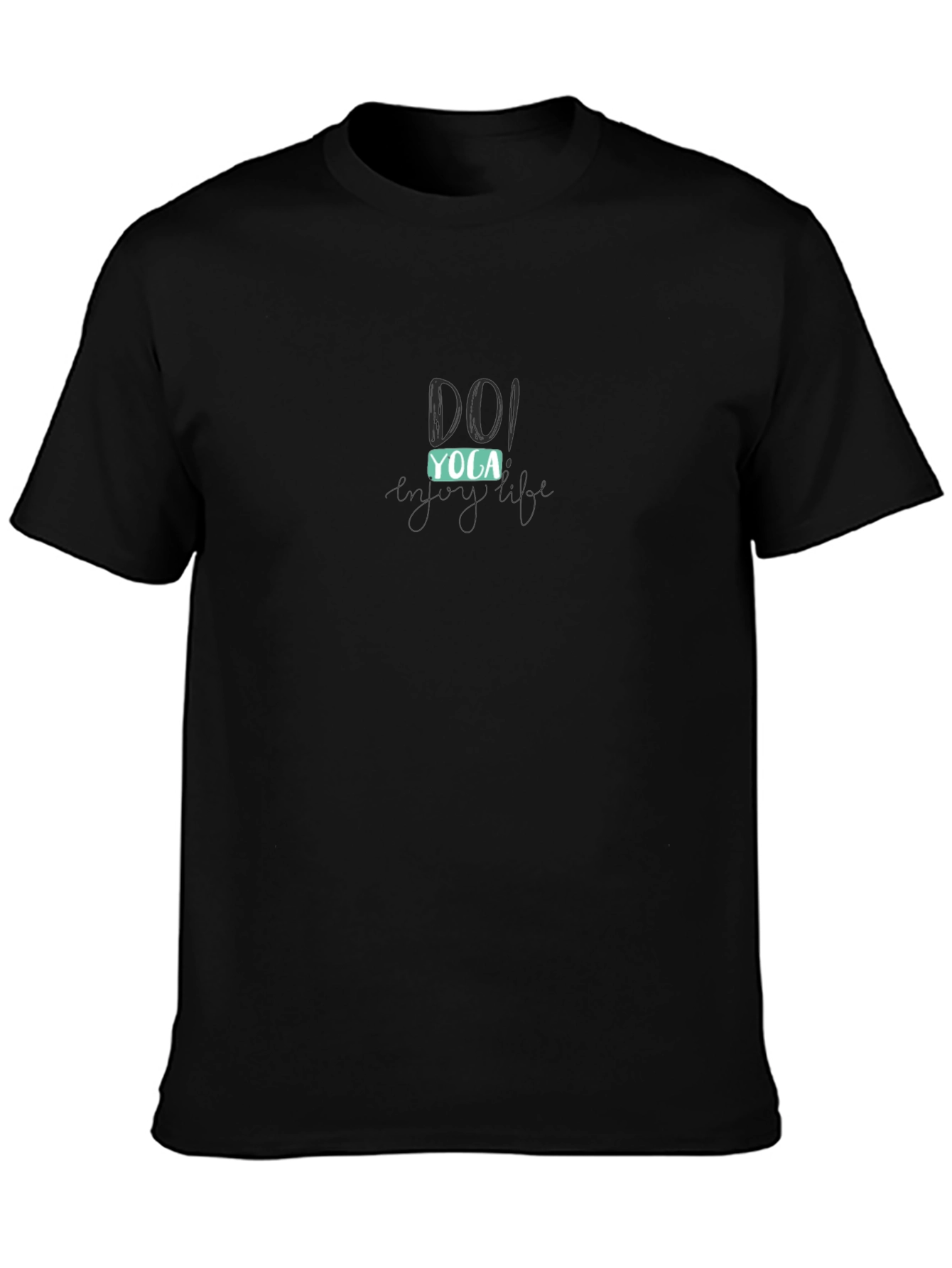 Do Yoga Graphic Black Tee