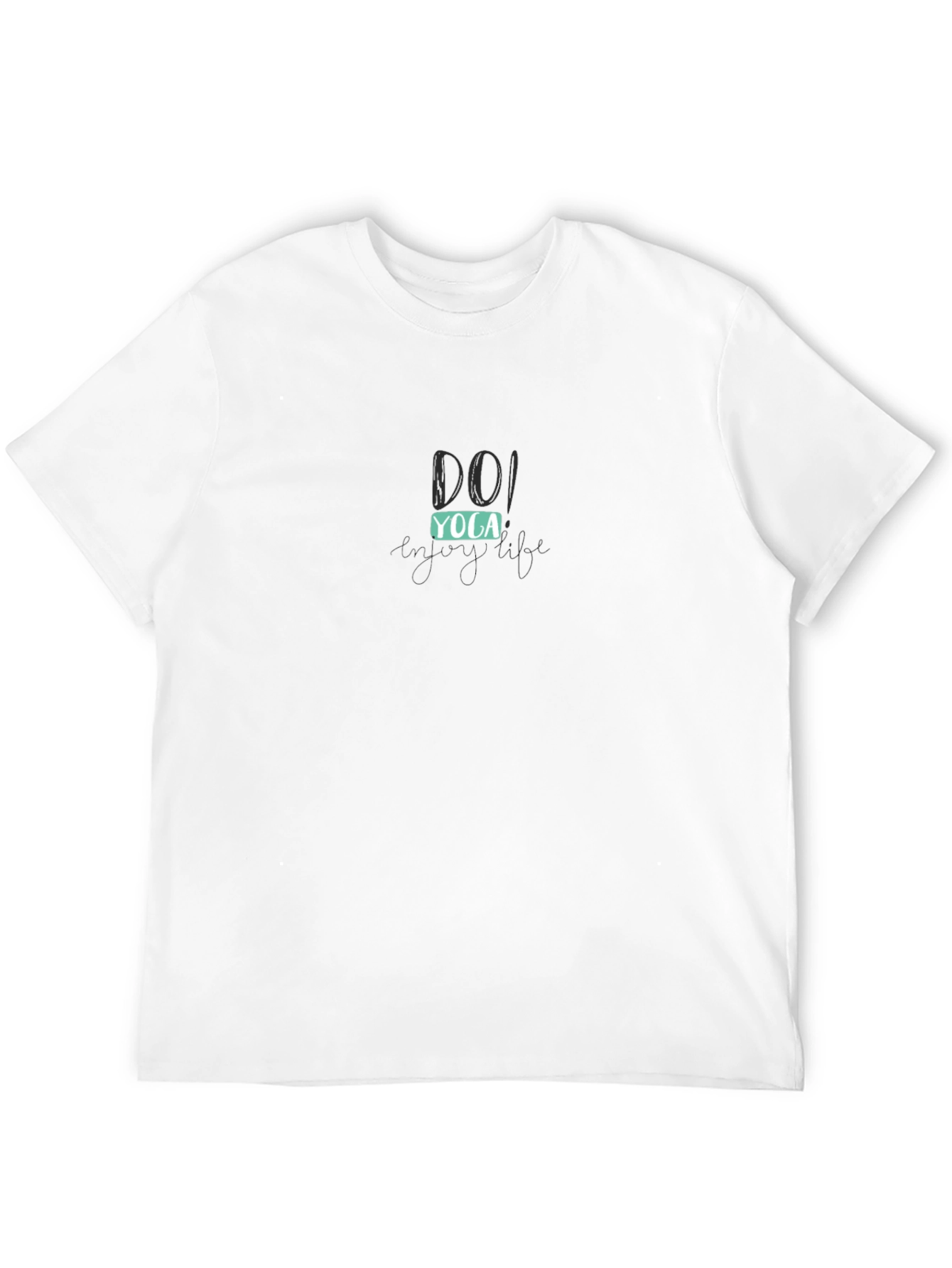 Do Yoga Graphic Black Tee