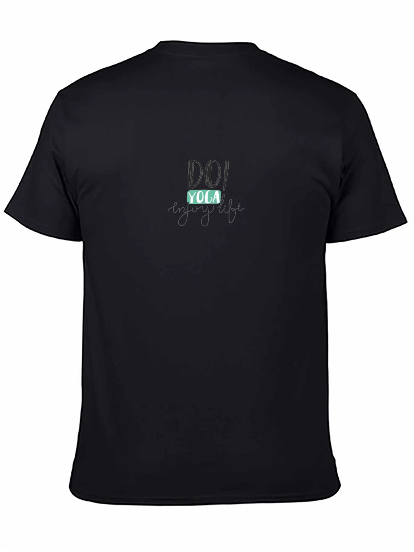 Do Yoga Graphic Black Tee