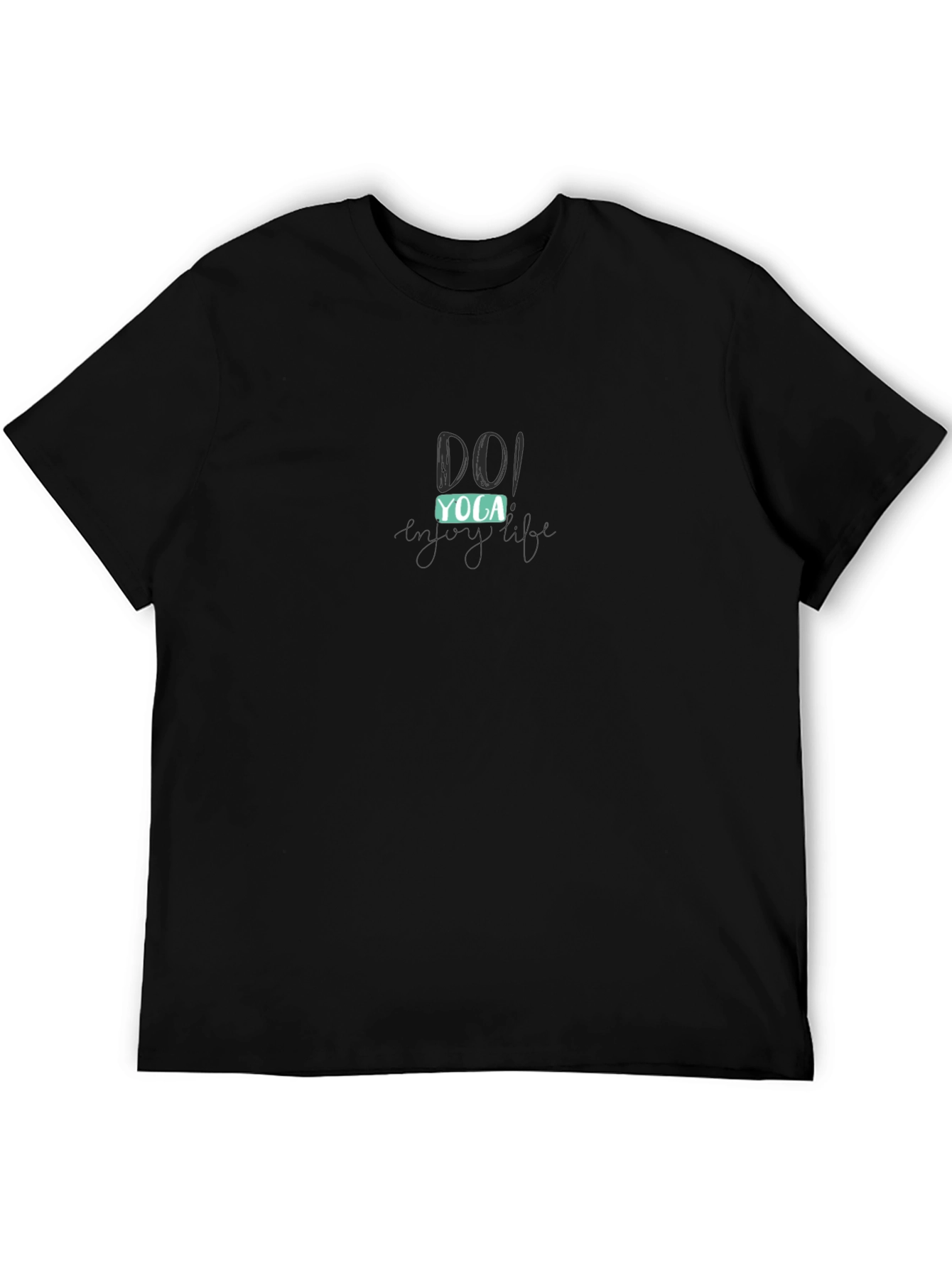 Do Yoga Graphic Black Tee