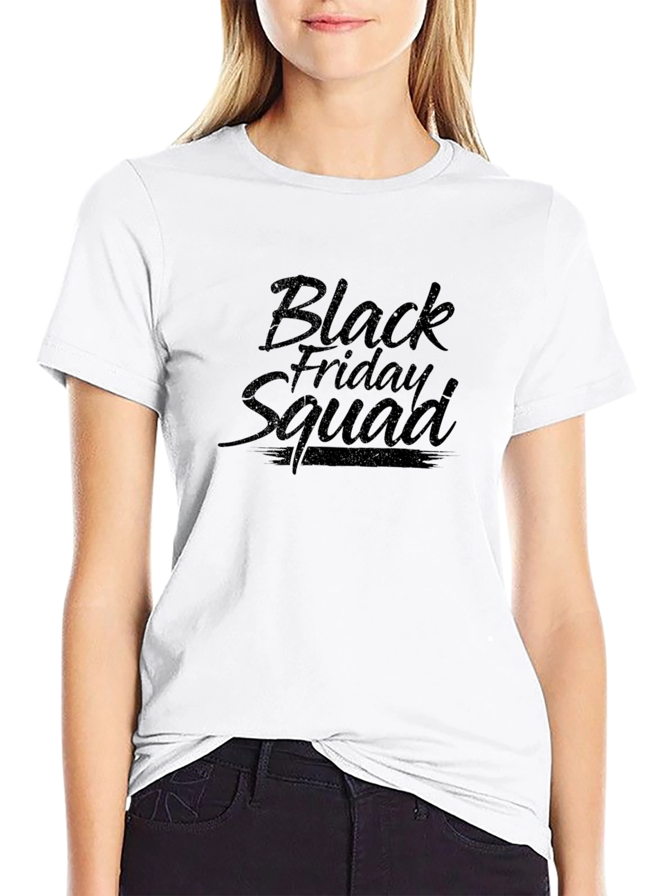 Black Friday Squad Graphic Tee - Mens Black Shirt
