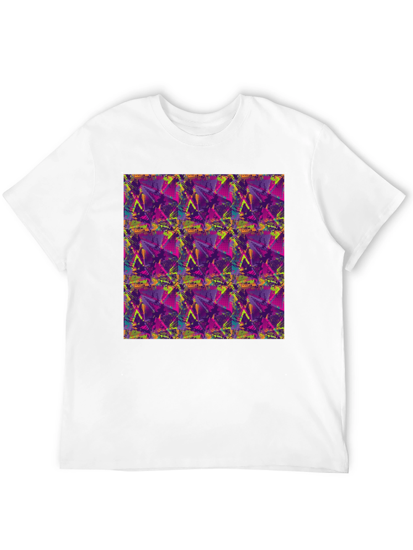 Abstract Graphic Print Tee
