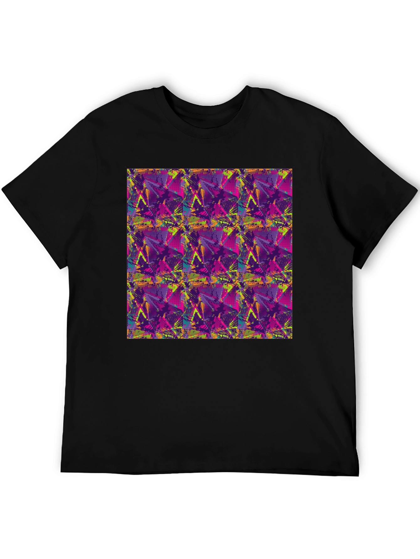 Abstract Graphic Print Tee