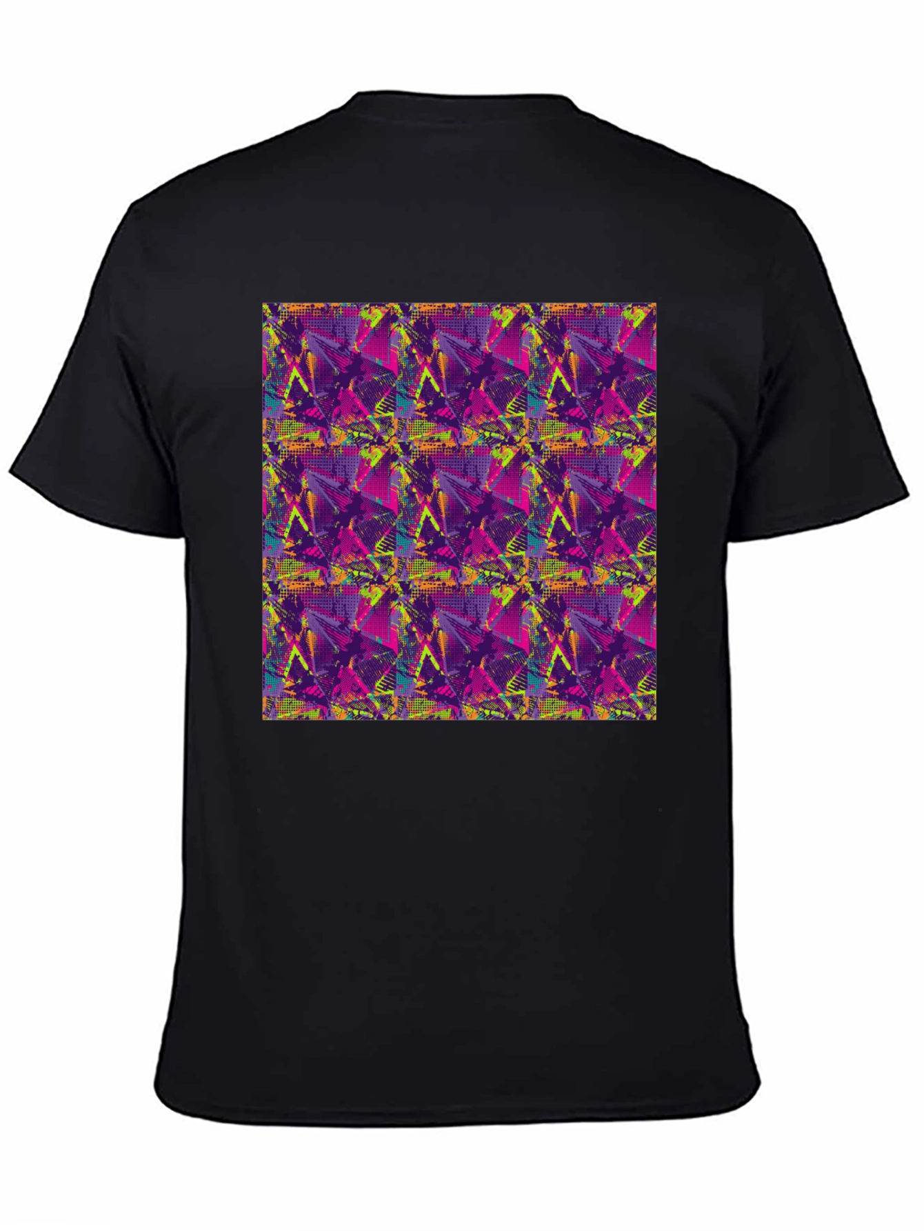 Abstract Graphic Print Tee