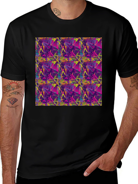 Abstract Graphic Print Tee