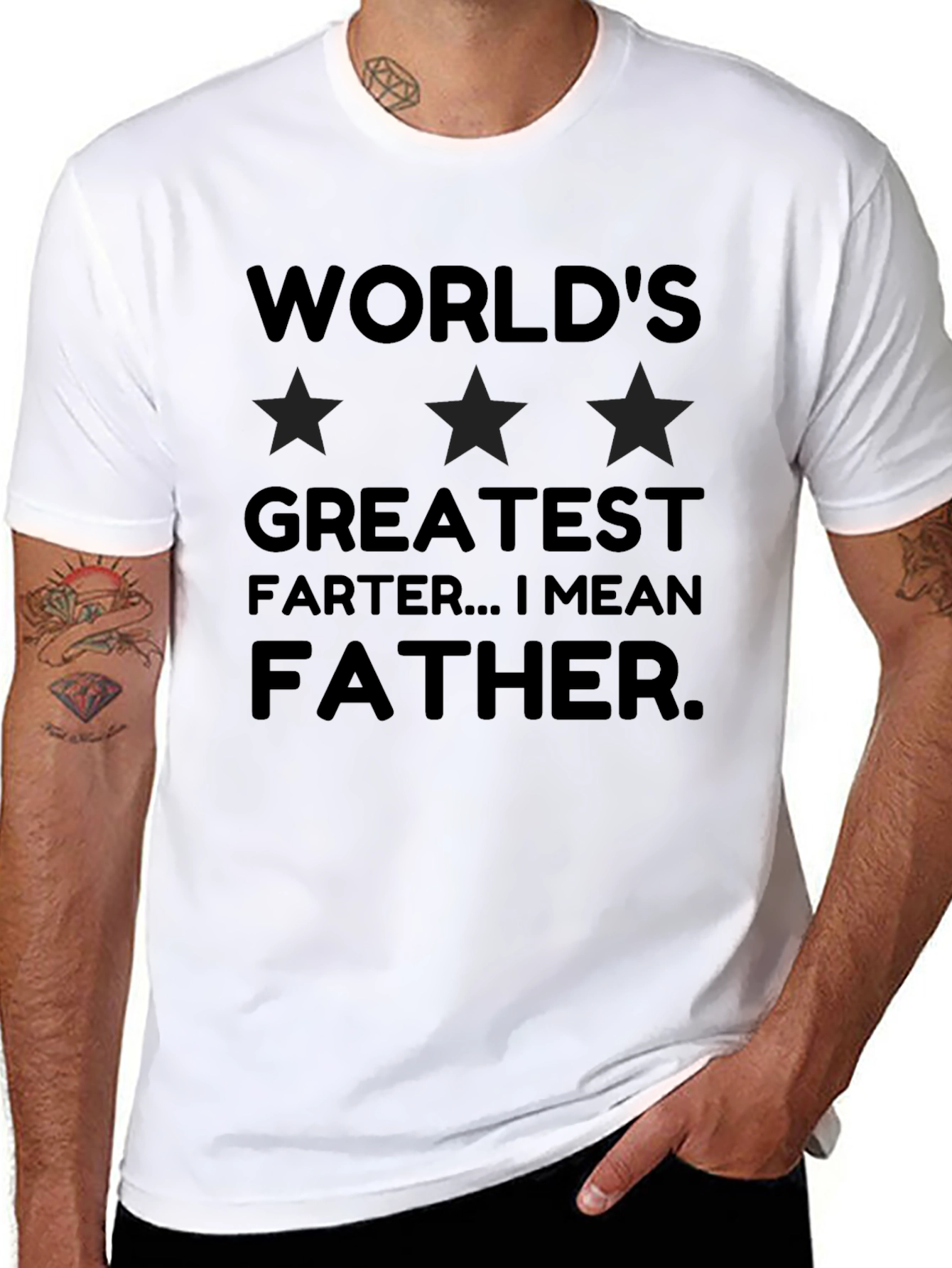 Worlds Greatest Farter...I Mean Father T-Shirt