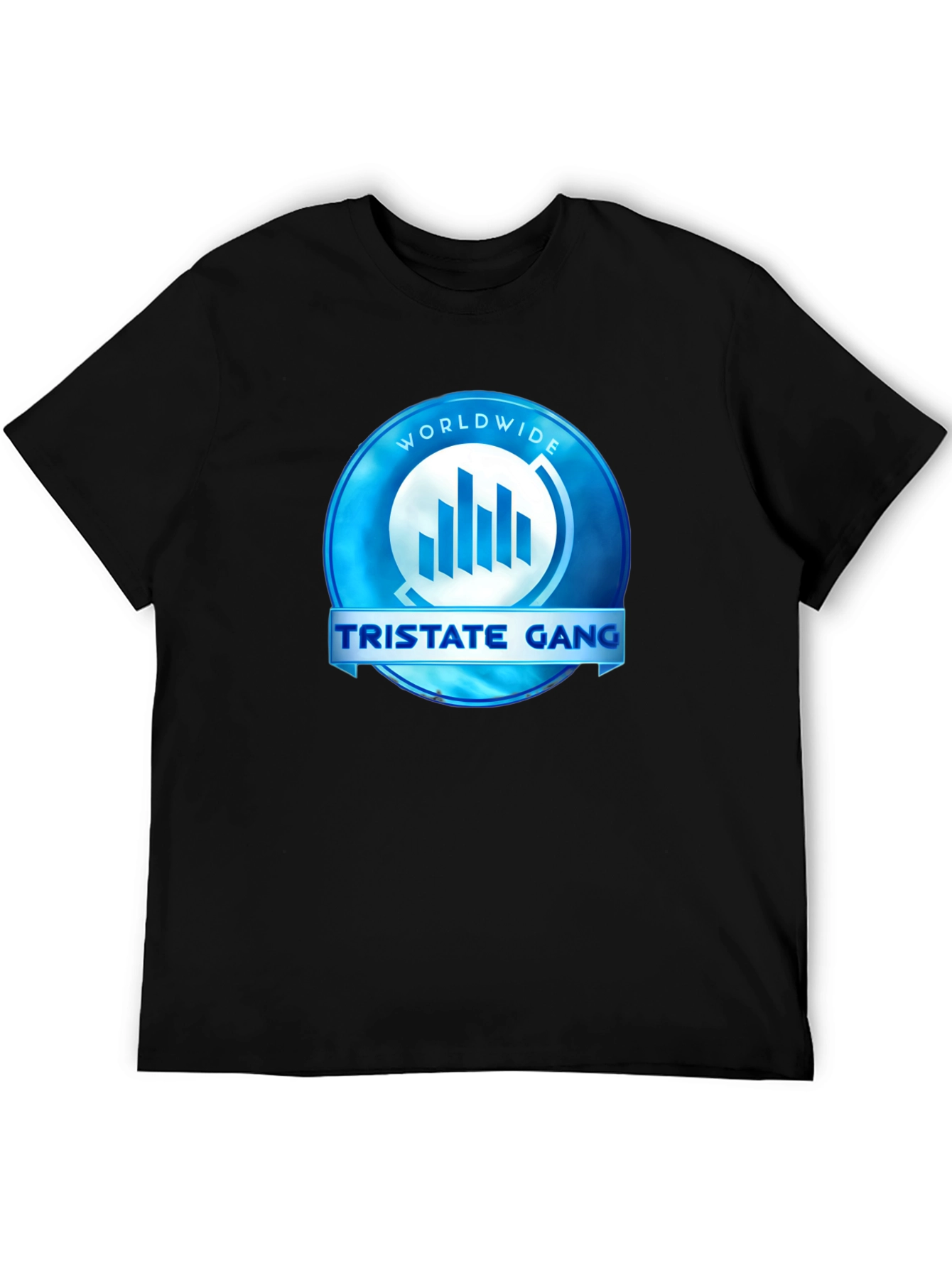 TriState Gang Graphic Tee - Worldwide Blue Emblem