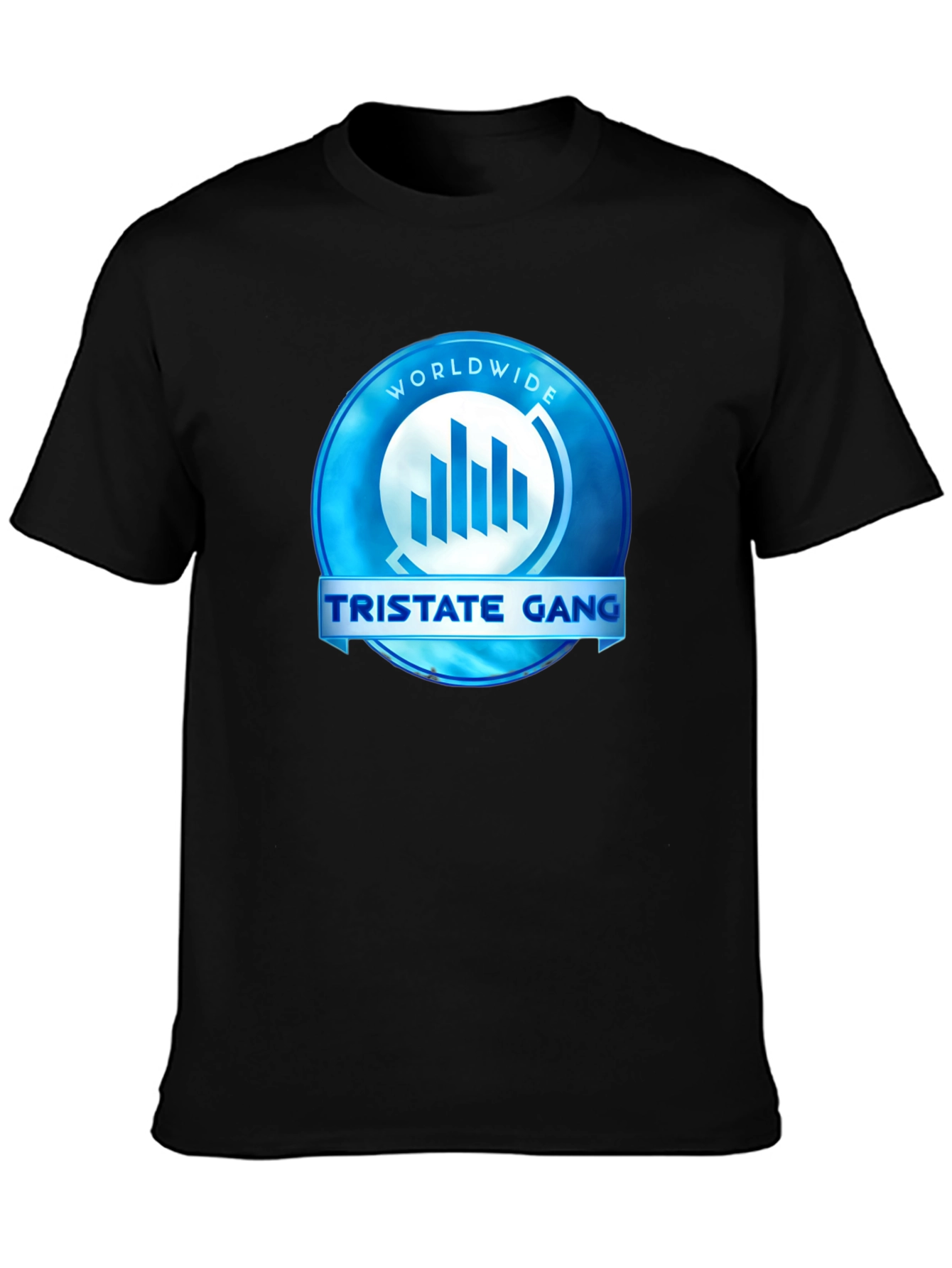 TriState Gang Graphic Tee - Worldwide Blue Emblem