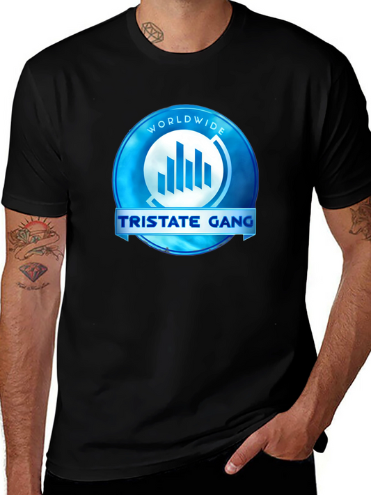 TriState Gang Graphic Tee - Worldwide Blue Emblem