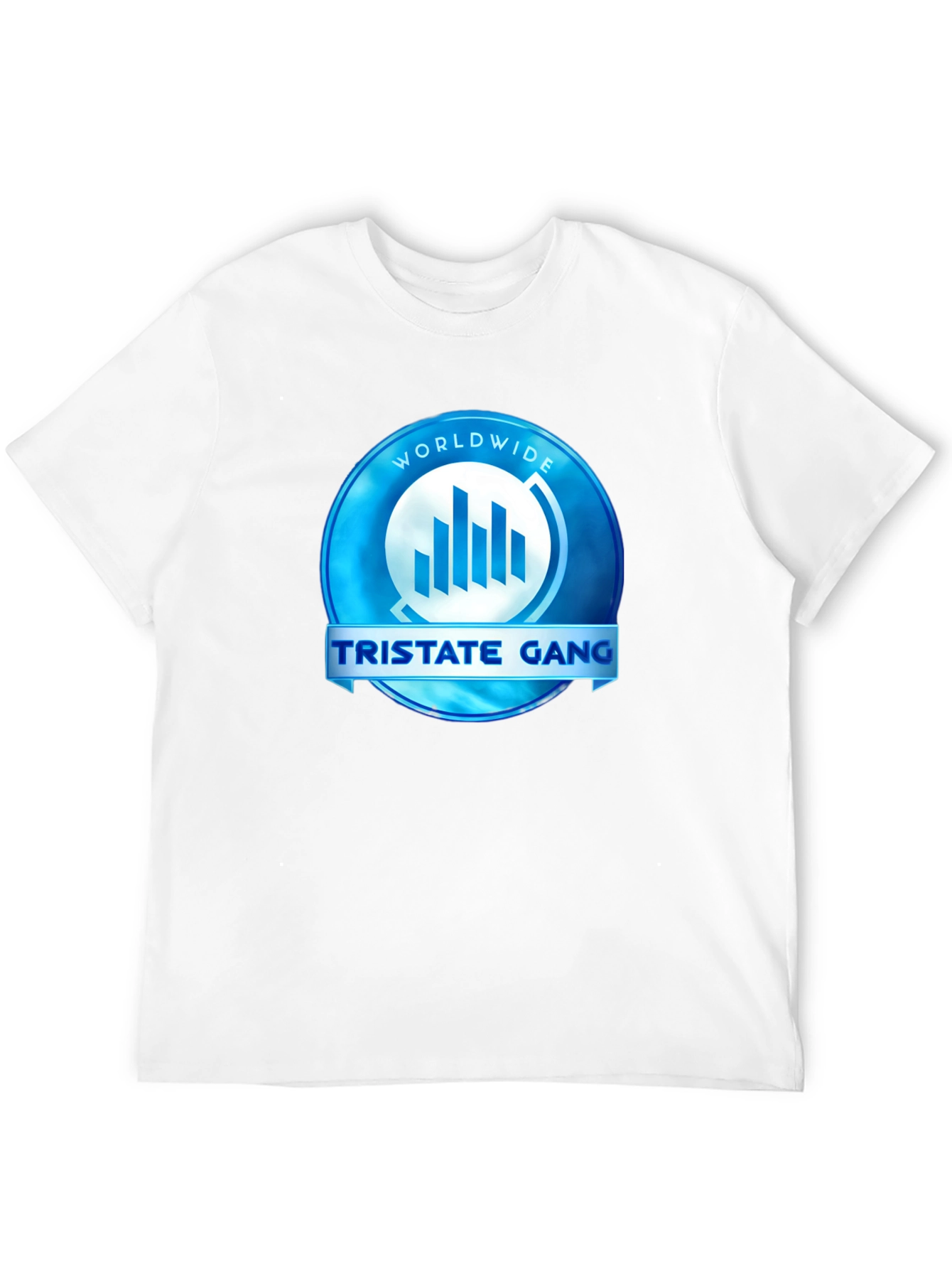 TriState Gang Graphic Tee - Worldwide Blue Emblem