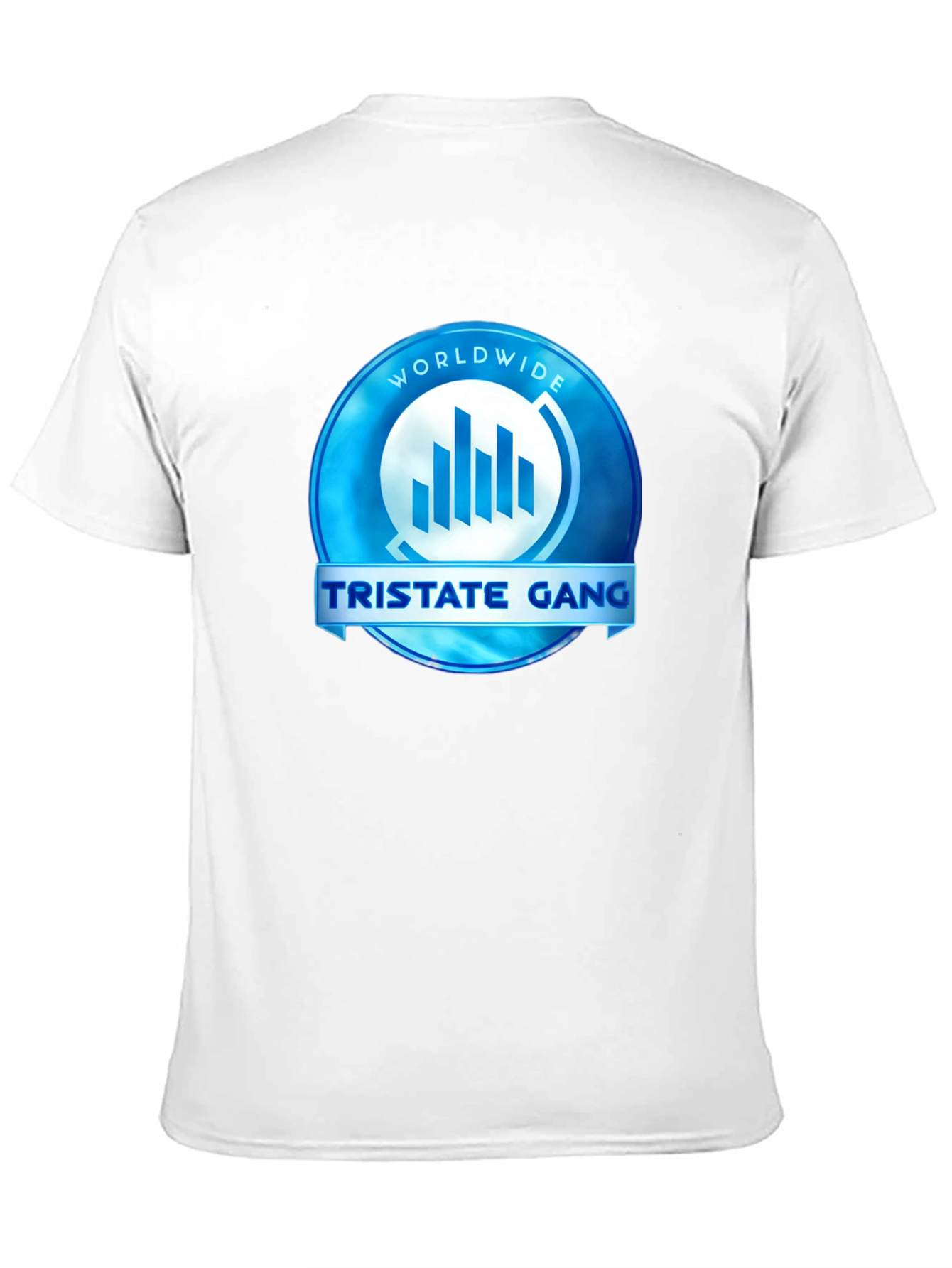 TriState Gang Graphic Tee - Worldwide Blue Emblem