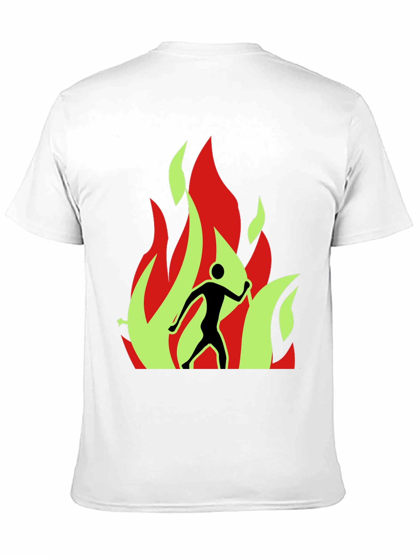 Burning Man Graphic Tee - Black T-Shirt