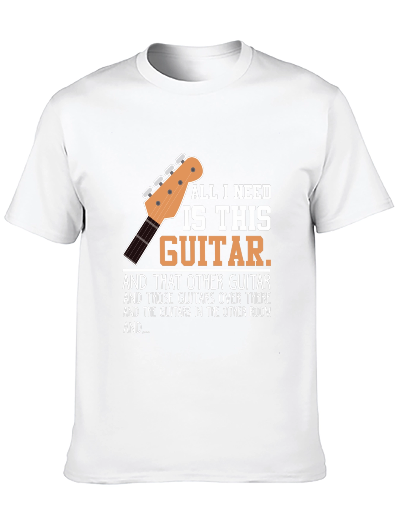 All I Need Is This Guitar Graphic Tee