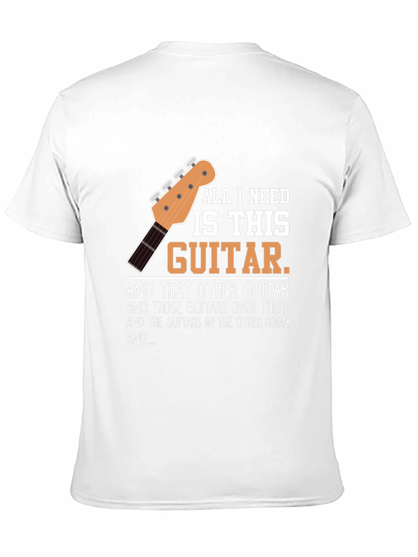 All I Need Is This Guitar Graphic Tee