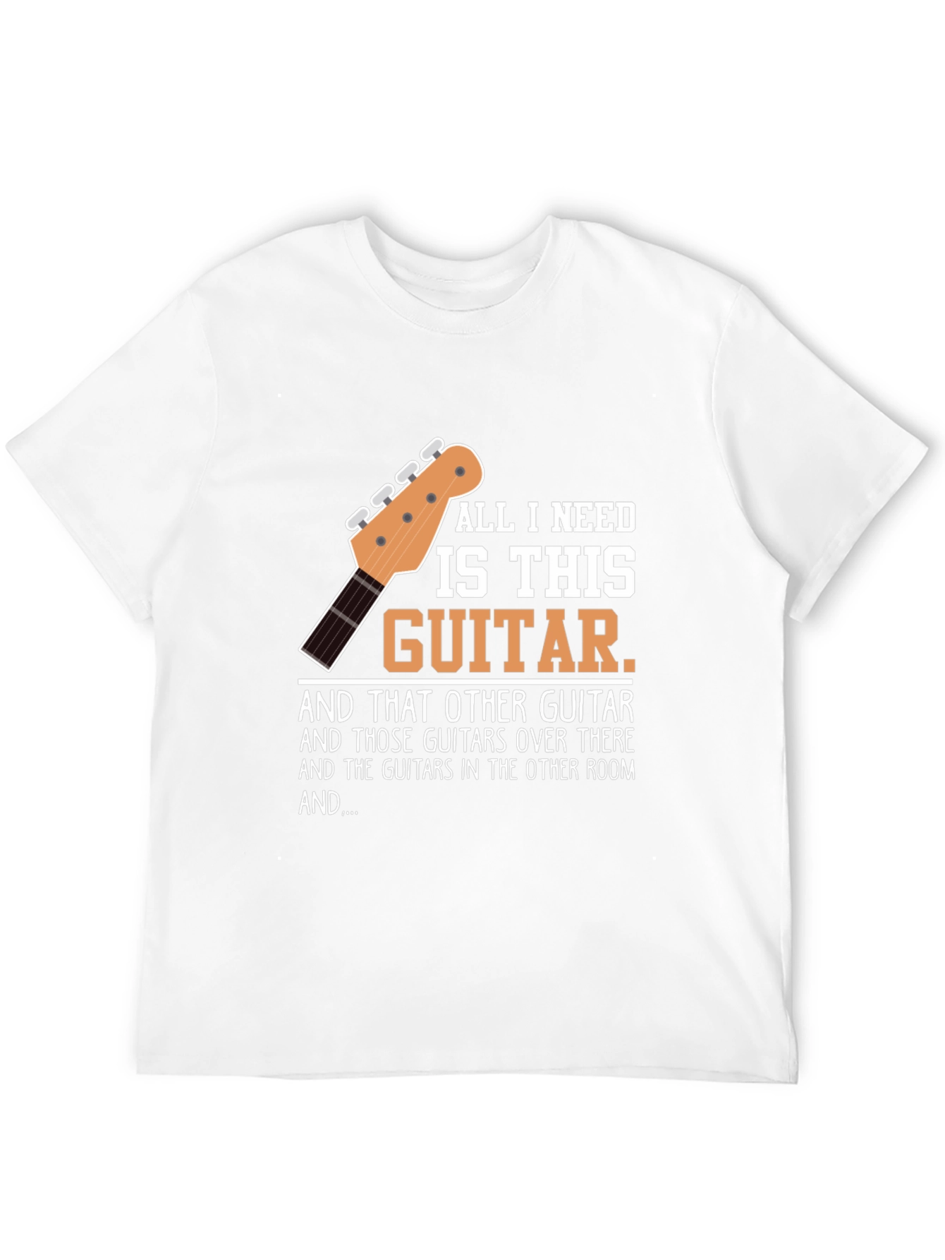 All I Need Is This Guitar Graphic Tee