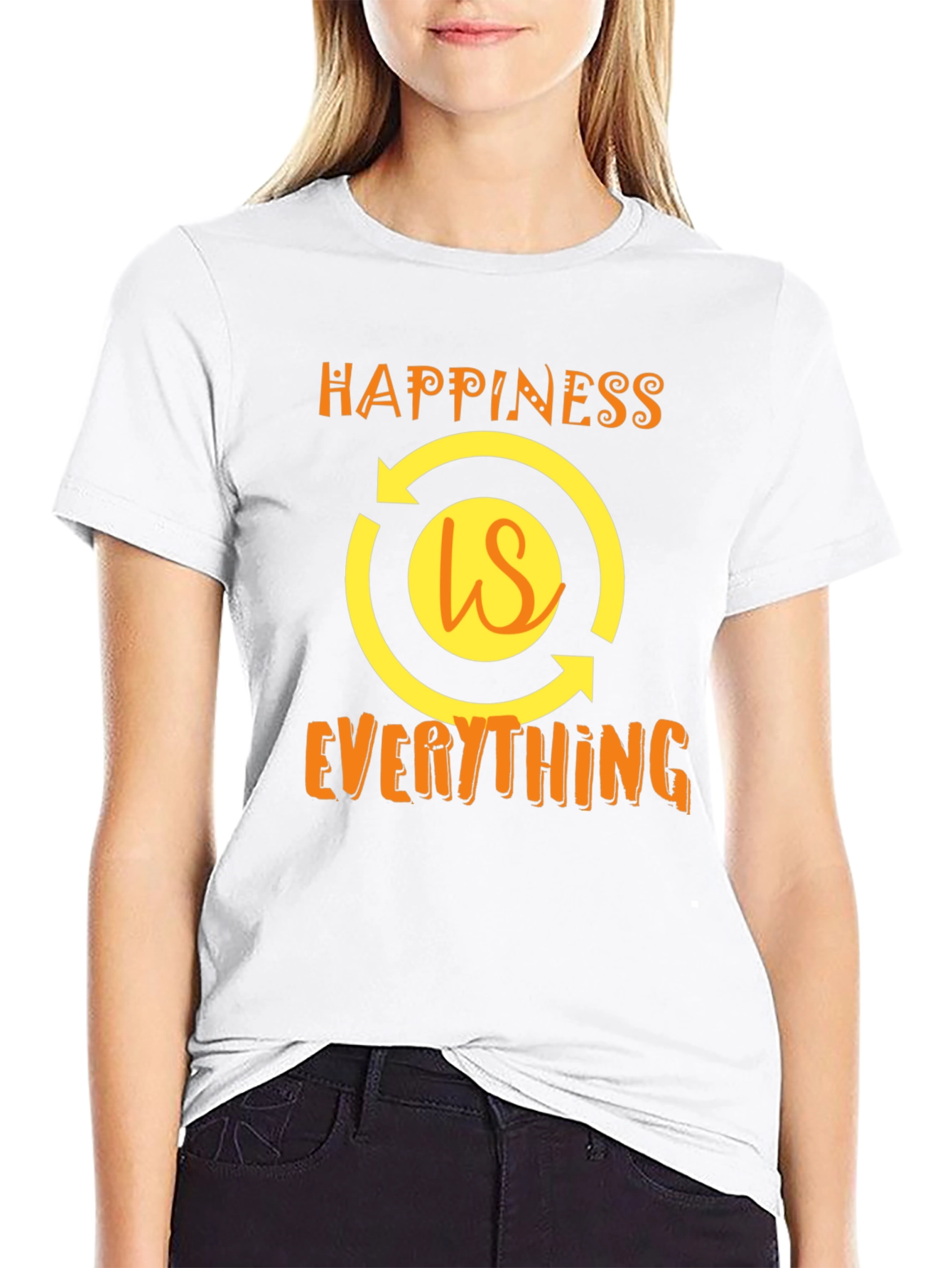 Happiness is Everything Graphic T-Shirt