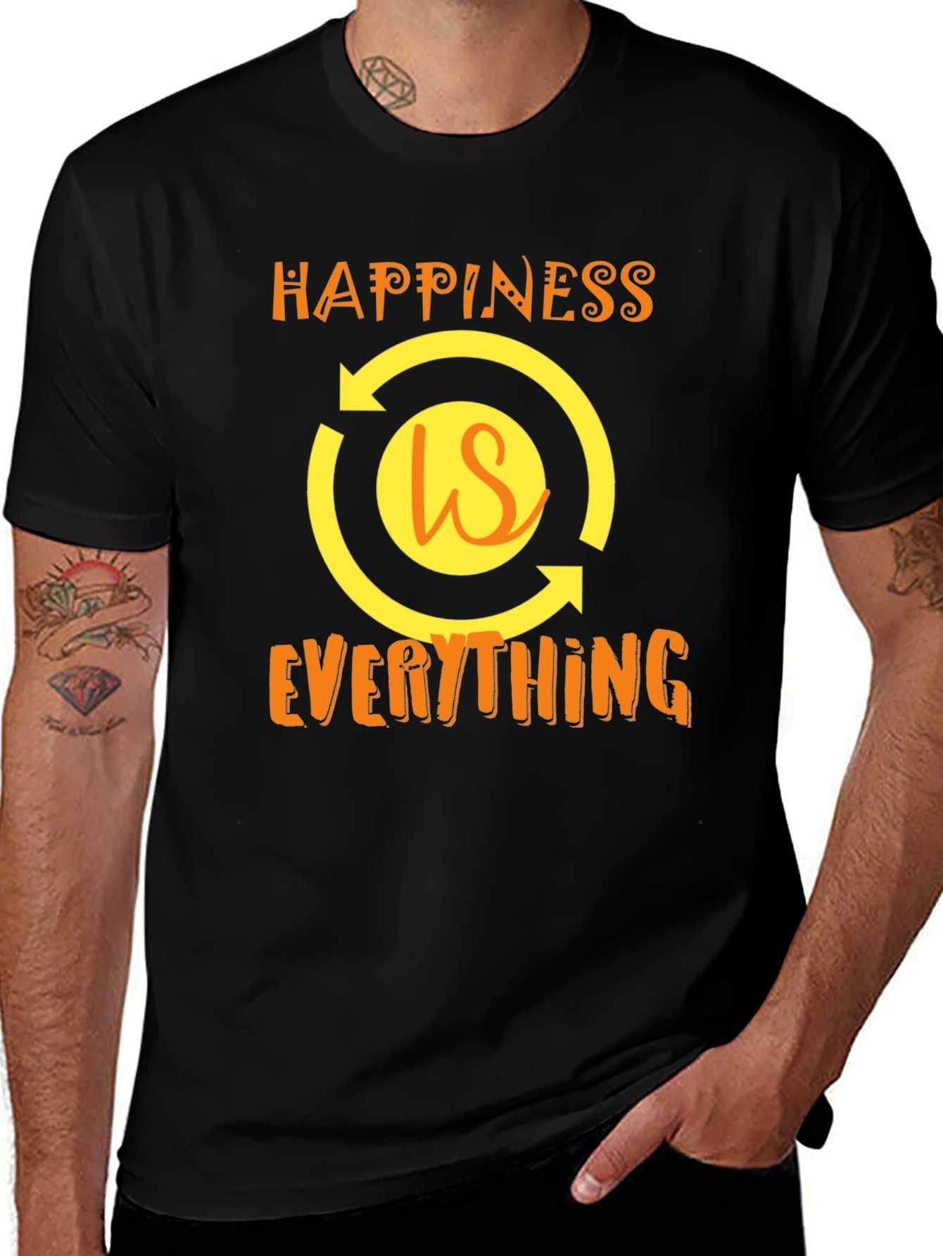 Happiness is Everything Graphic T-Shirt