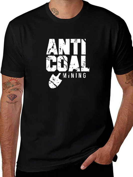 Anti Coal Mining Graphic Tee - Activism T-Shirt