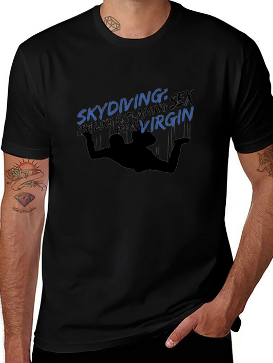 Skydiving Sex T-Shirt: Funny Skydiver Tee