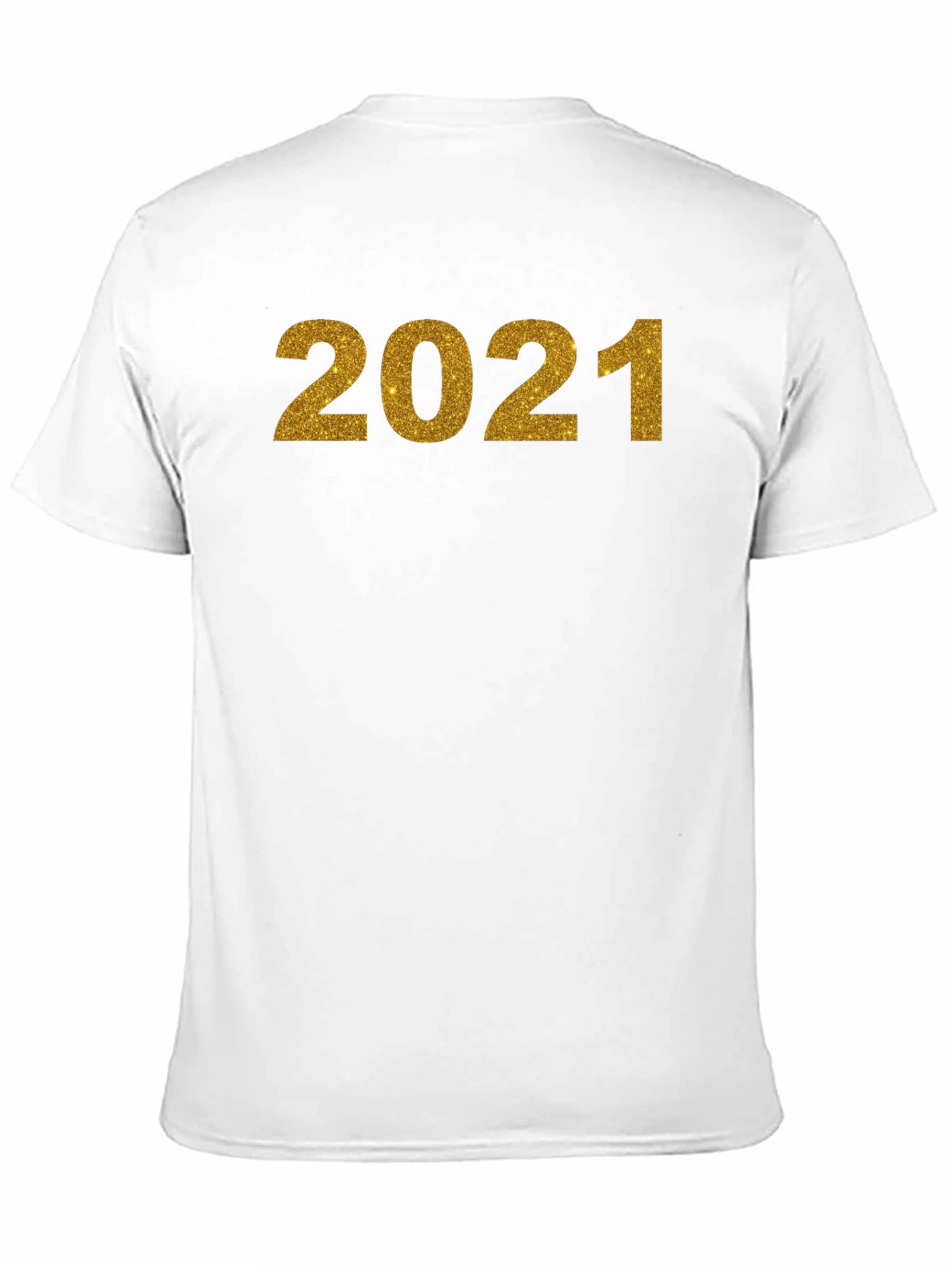 2021 New Year Glitter Graphic Tee