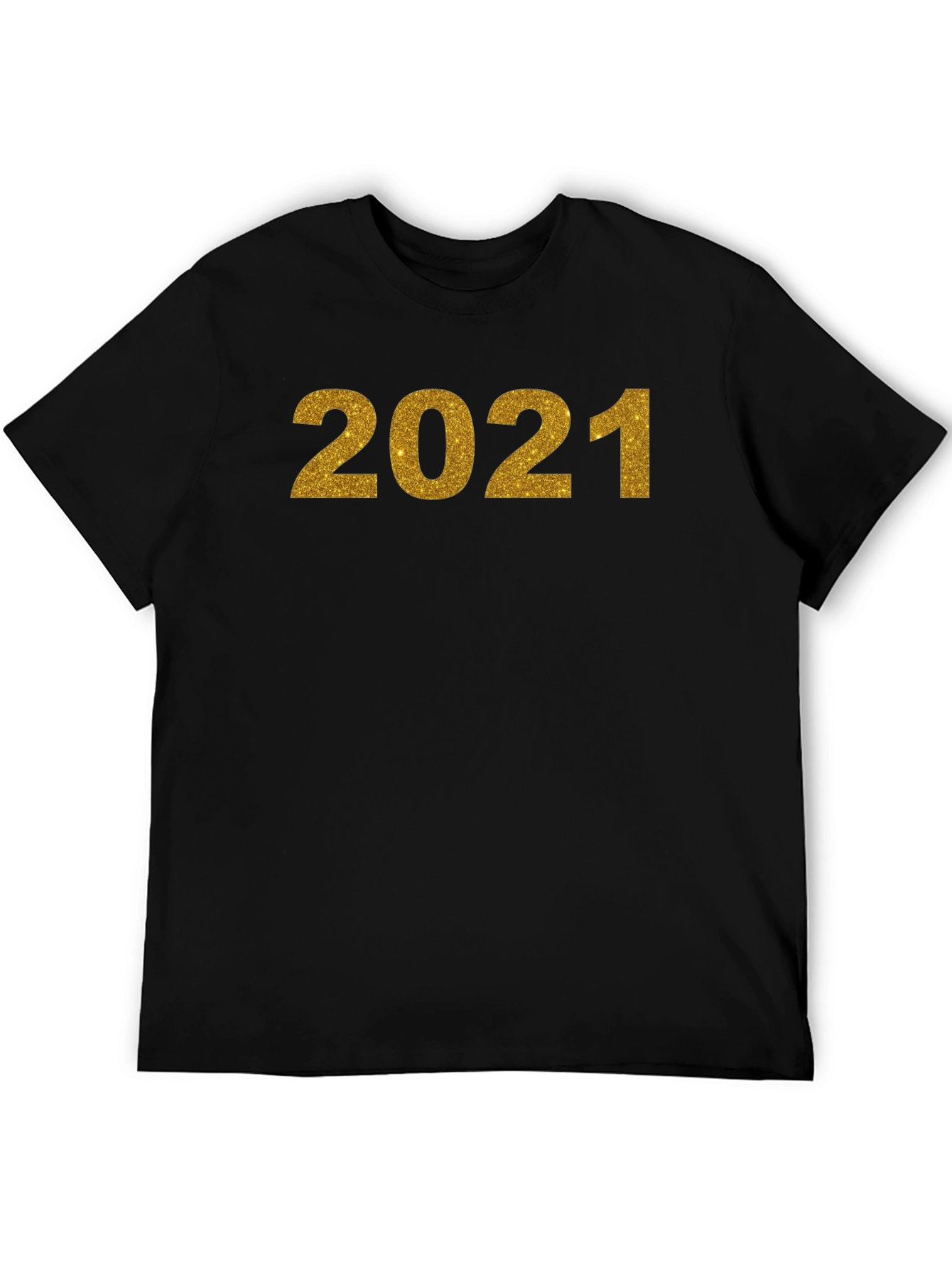 2021 New Year Glitter Graphic Tee
