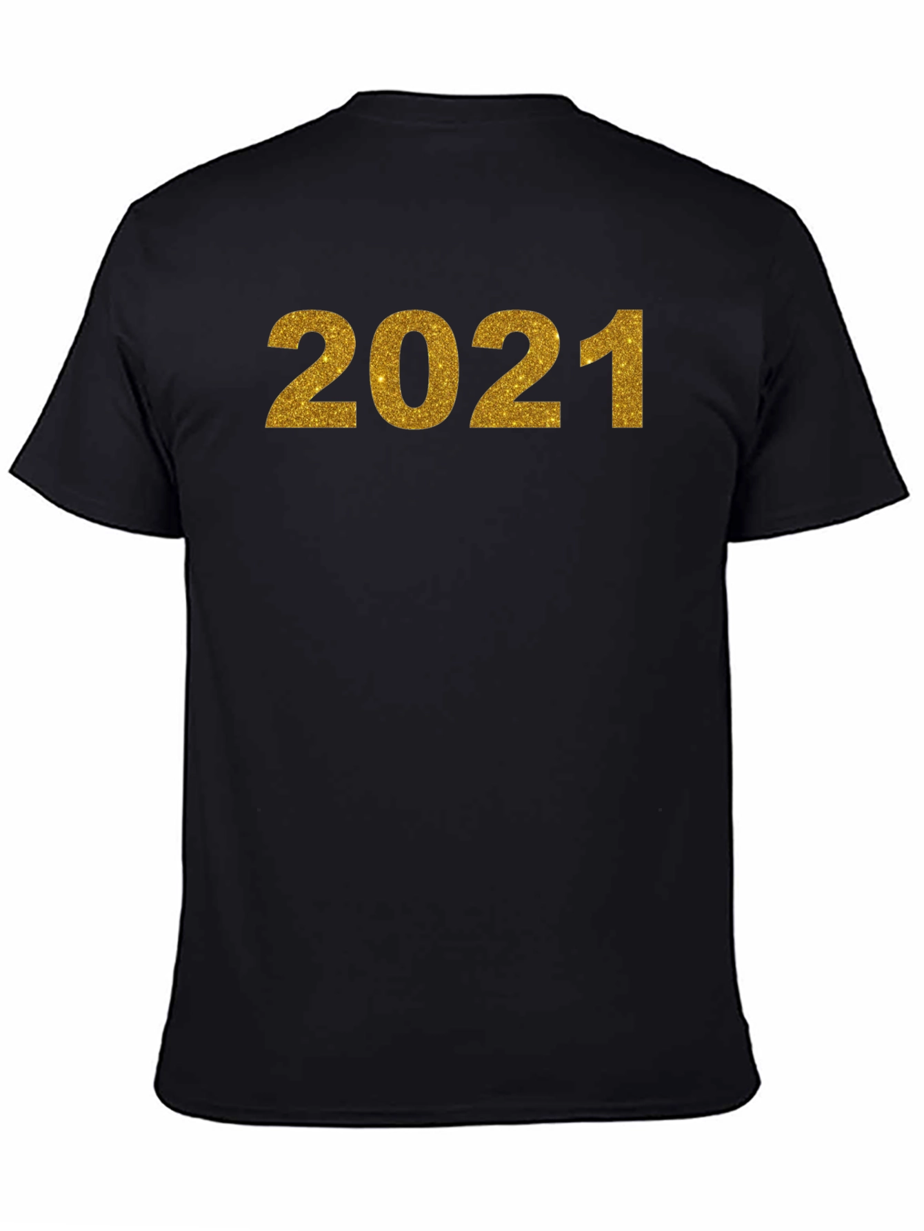 2021 New Year Glitter Graphic Tee