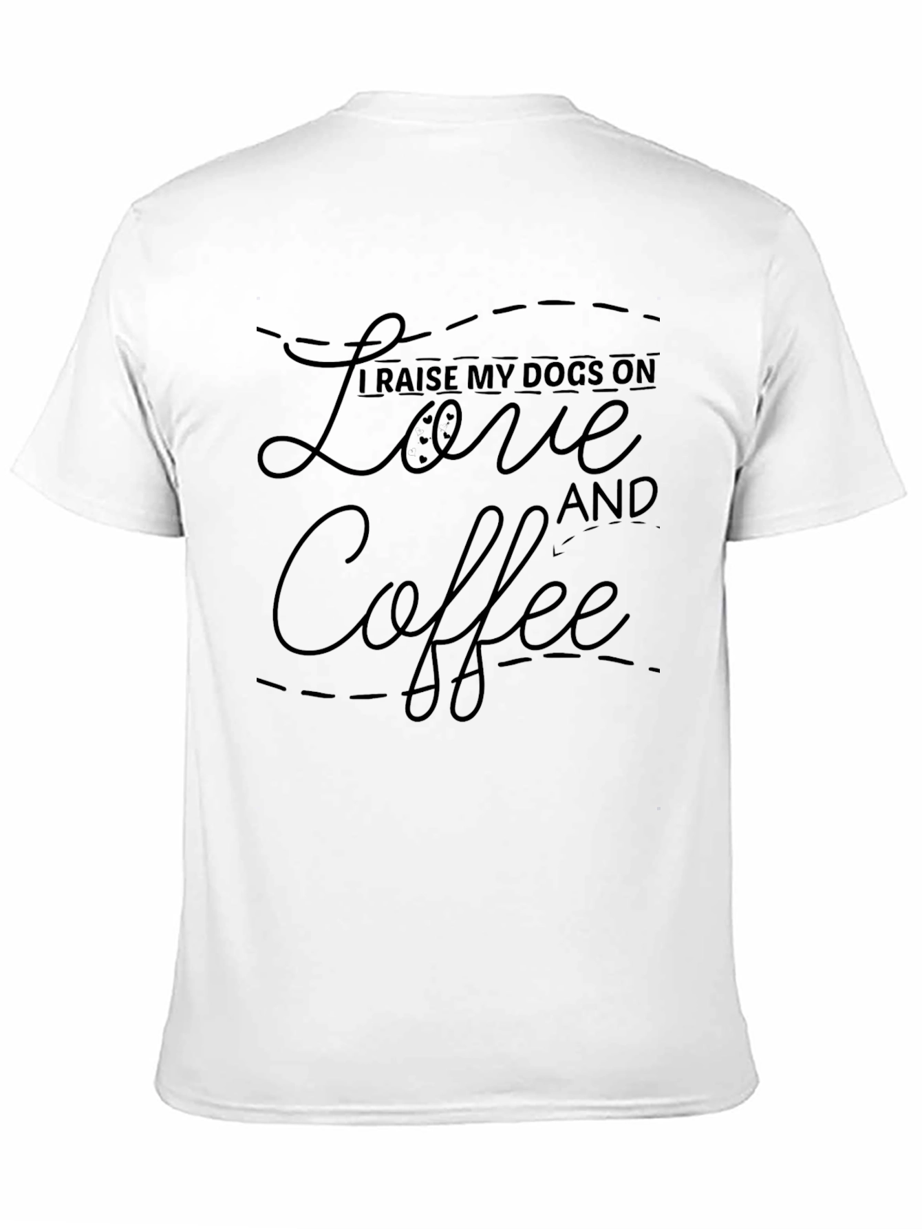 Love & Coffee Dog Lover T-Shirt