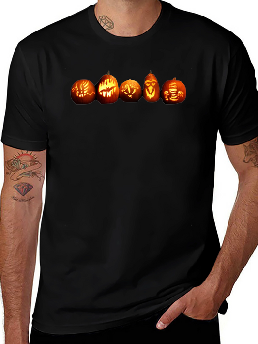 Pumpkin Faces T-Shirt - Halloween Style