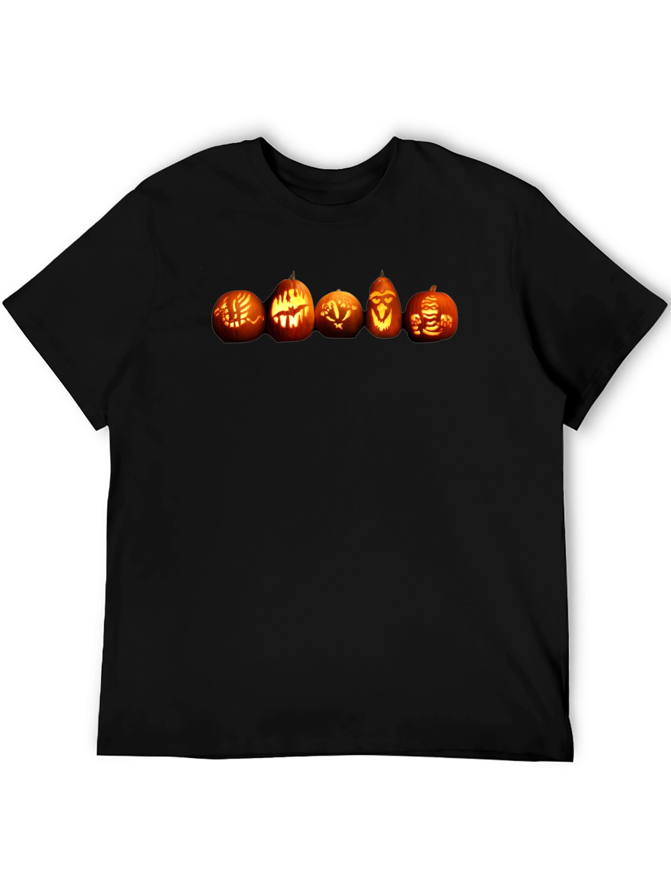 Pumpkin Faces T-Shirt - Halloween Style