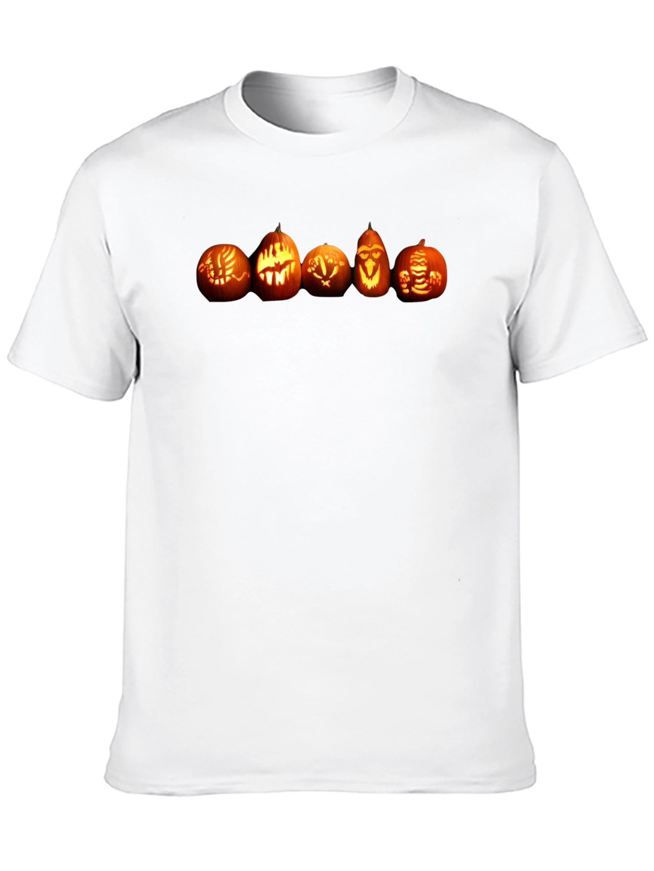Pumpkin Faces T-Shirt - Halloween Style