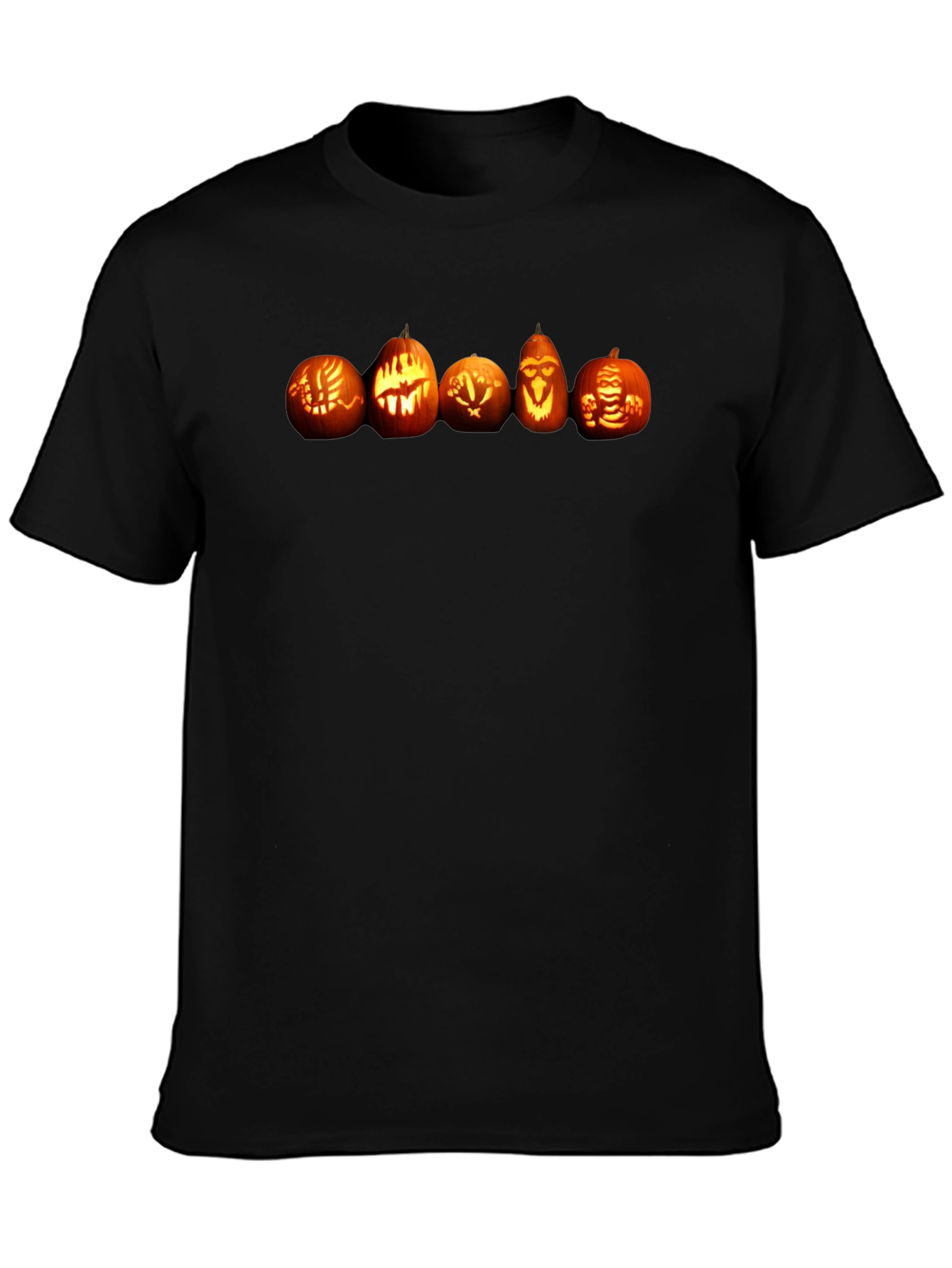 Pumpkin Faces T-Shirt - Halloween Style