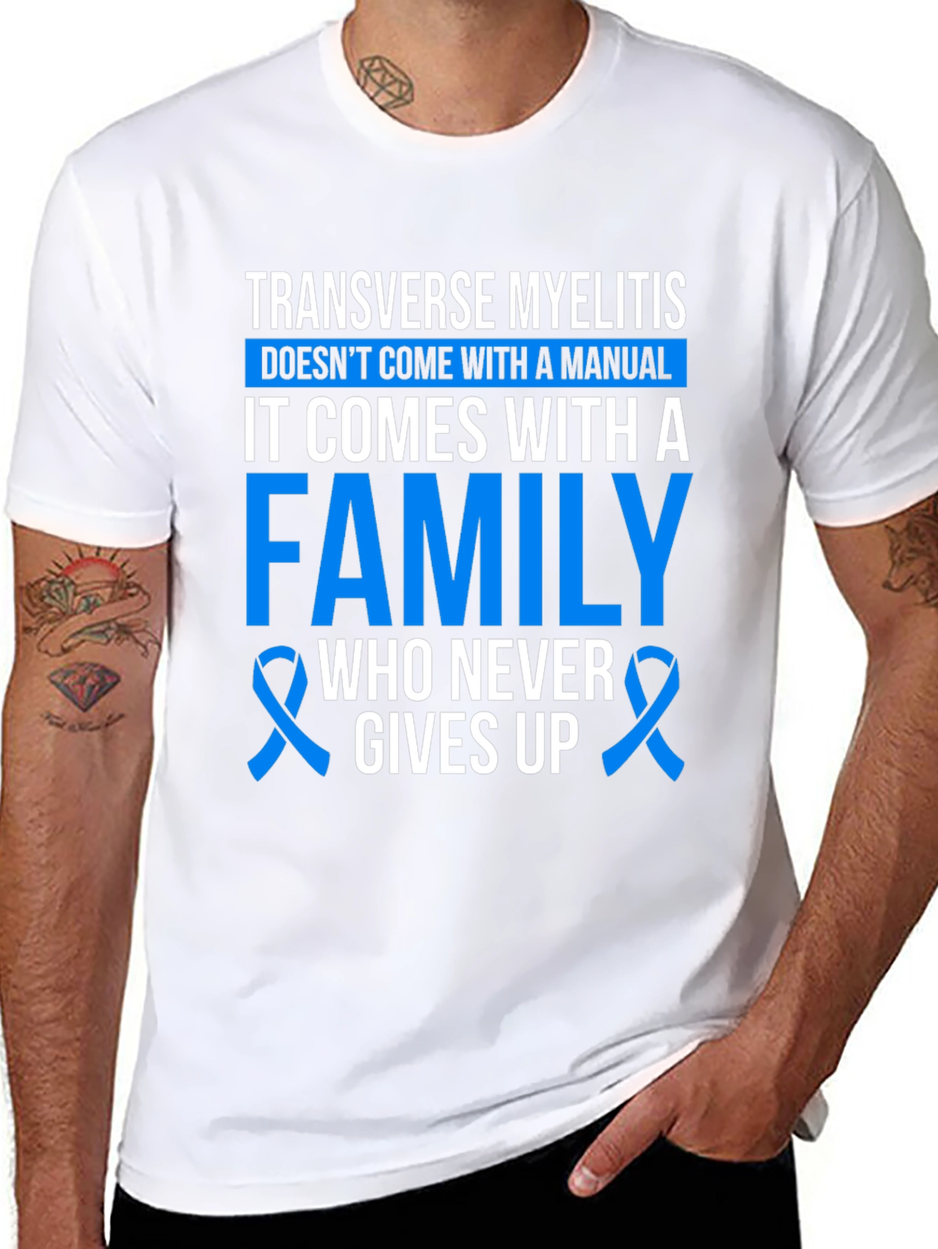 Transverse Myelitis Awareness T-Shirt