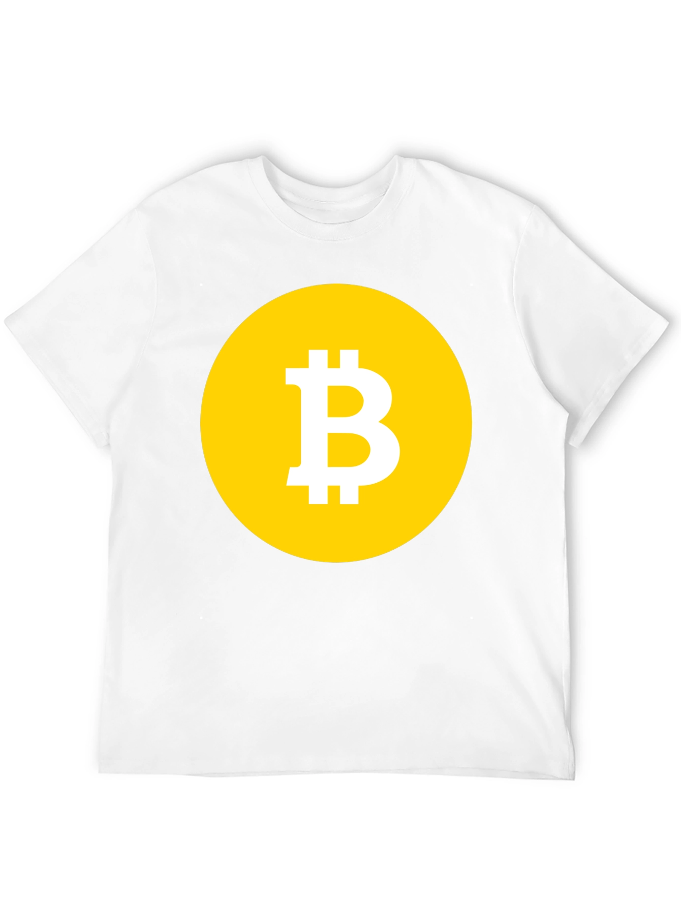 Bitcoin Logo Black T-Shirt Crypto Currency