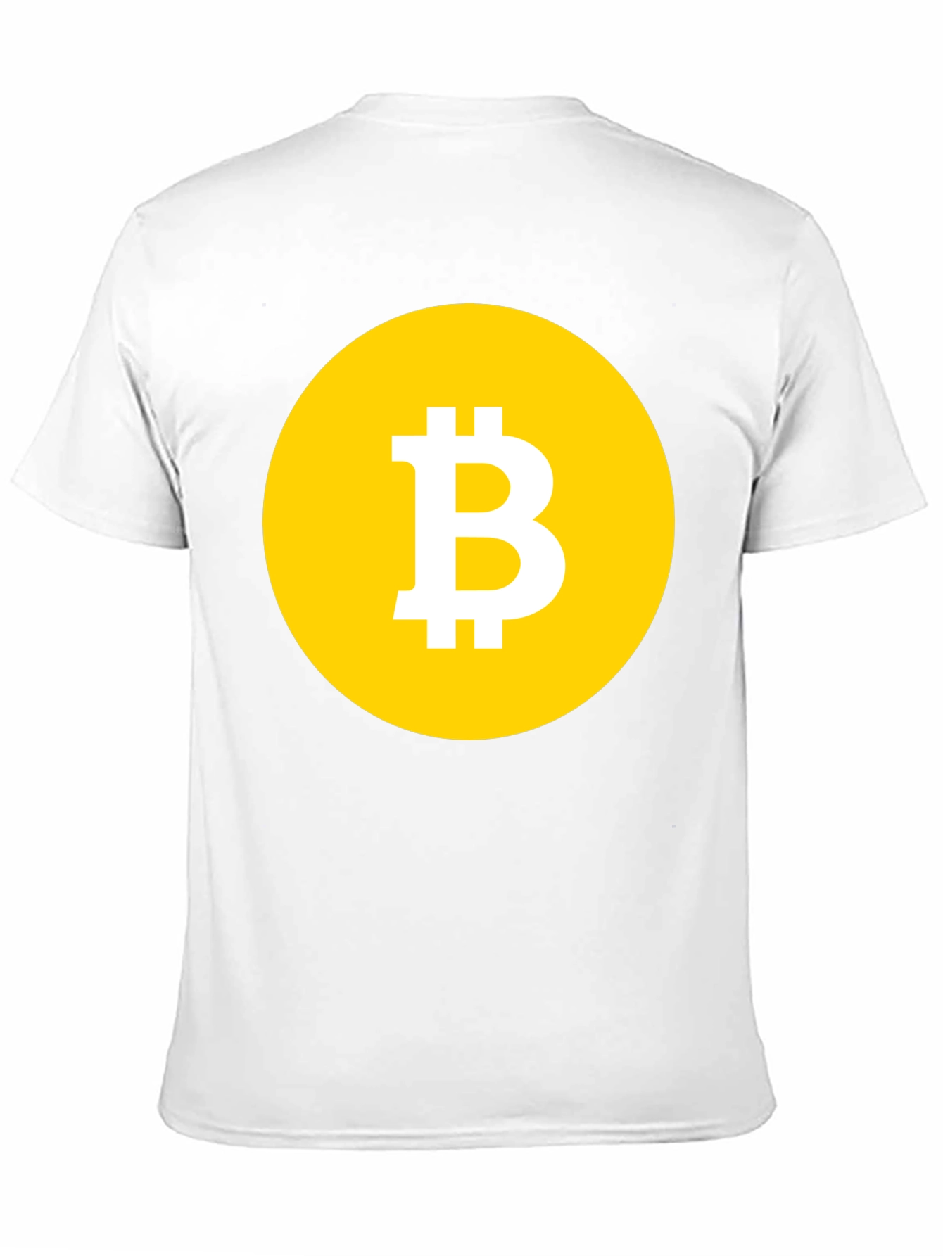 Bitcoin Logo Black T-Shirt Crypto Currency