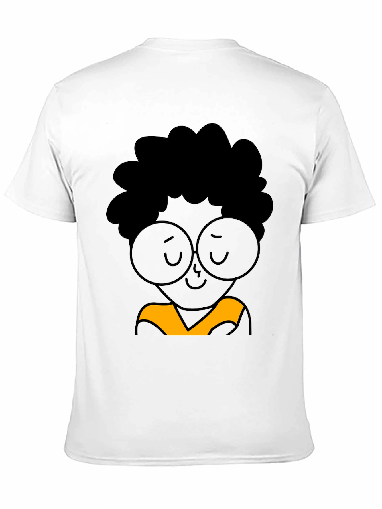Cool Cartoon Graphic Black T-Shirt